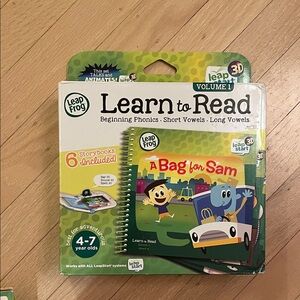 Leap Frog Leap Start Learn to Read Volume 1 - 6 storybooks